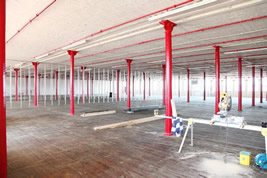 Converting the interior of offices in Stockport by KJB Builders