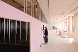 Converting the interior of offices in Stockport by KJB Builders