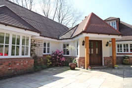 A conservatory to the rear in Knutsford by KJB Builders