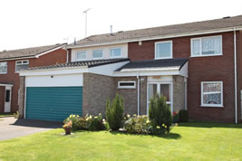 Garage and porch refurbishment in Wilmslow by KJB Builders