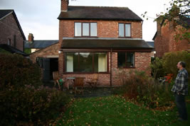 An extension to the rear in Macclesfield by KJB Builders