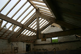 A barn conversion roof project in Macclesfield by KJB Builders