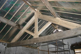 A barn conversion roof project in Macclesfield by KJB Builders