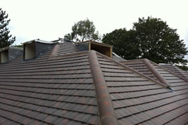 A roofing structure on an extension in Adlington by KJB Builders